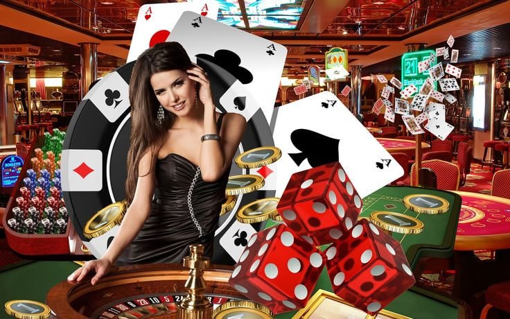 Ilustrasi pengguna menjelajahi situs hiburan digital dengan perangkat mobile